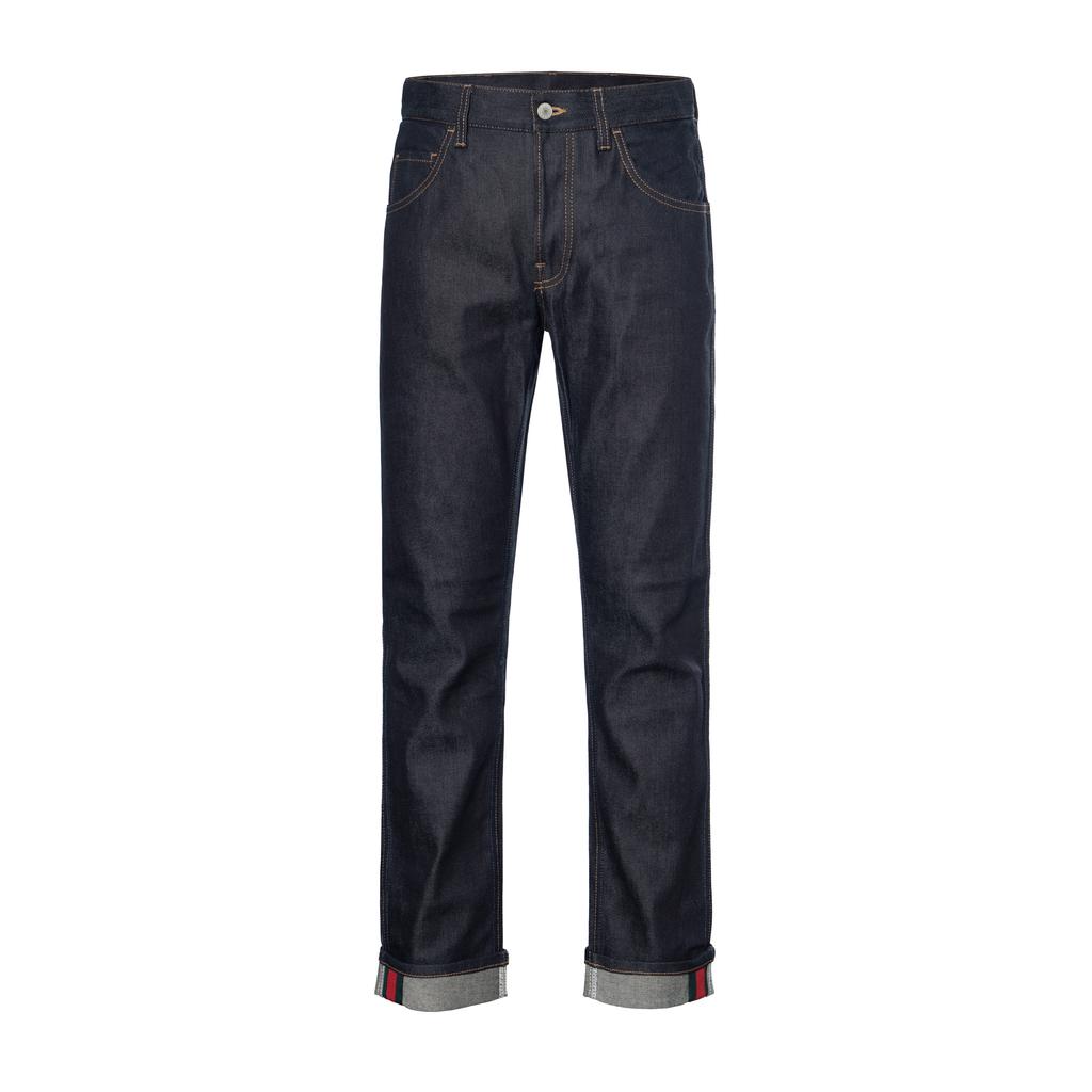 GUCCI Jeans Men's Dark Blue Moderate Slim Fit Pants 430368-XR188-4393