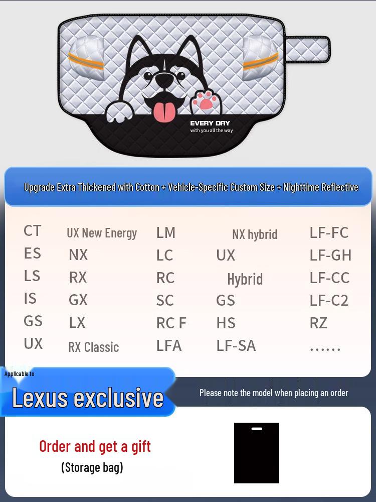 Compact Car Windshield Sunshade and Heat Insulation Visor