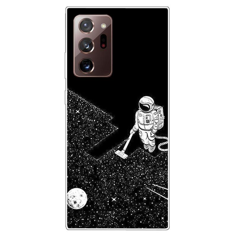 Soft Cover For Samsung Note 20 Ultra Case S20 FE TPU Print Cat Silicone Cases for Samsung Galaxy Note20 M52 5G Funda Coque Clear
