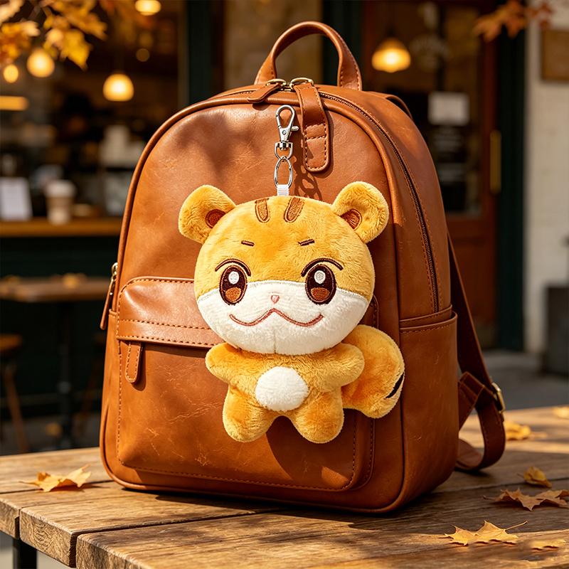 8 Pcs Cute Cartoon Animal Keychains Keyring Car Key Pendant Women Handbag Wallet Decorations Set Of Animal Themed Accessories