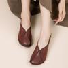 Women's Chunky Heel Pointed Toe Low Heel Commuter Shoes - Versatile Autumn Flats