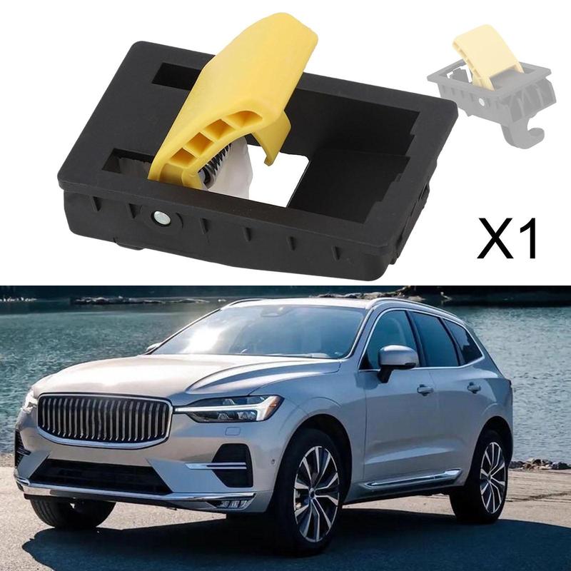 Car Hood Catch Control Lever Yellow PP Replacement Handle for Volvo S60 V60 V60CC XC60 2018-2025 Parts