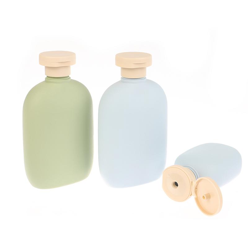 100Ml-500Ml Avocado Green Plastic Shampoo Shower Gel Foaming Soap Dispensers Refillable Bottles Flip Lotion Bottles