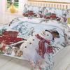 Christmas Down Comforter Set Bedding Set 3-piece Duvet Cover Set