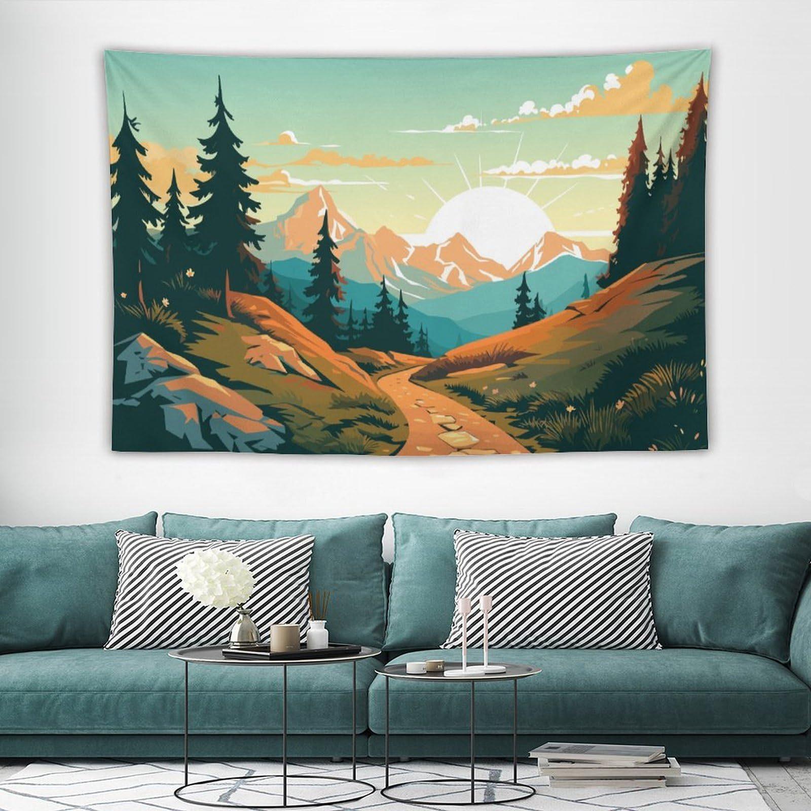 Dreamy Forest Tapestry 75x100 чёрный