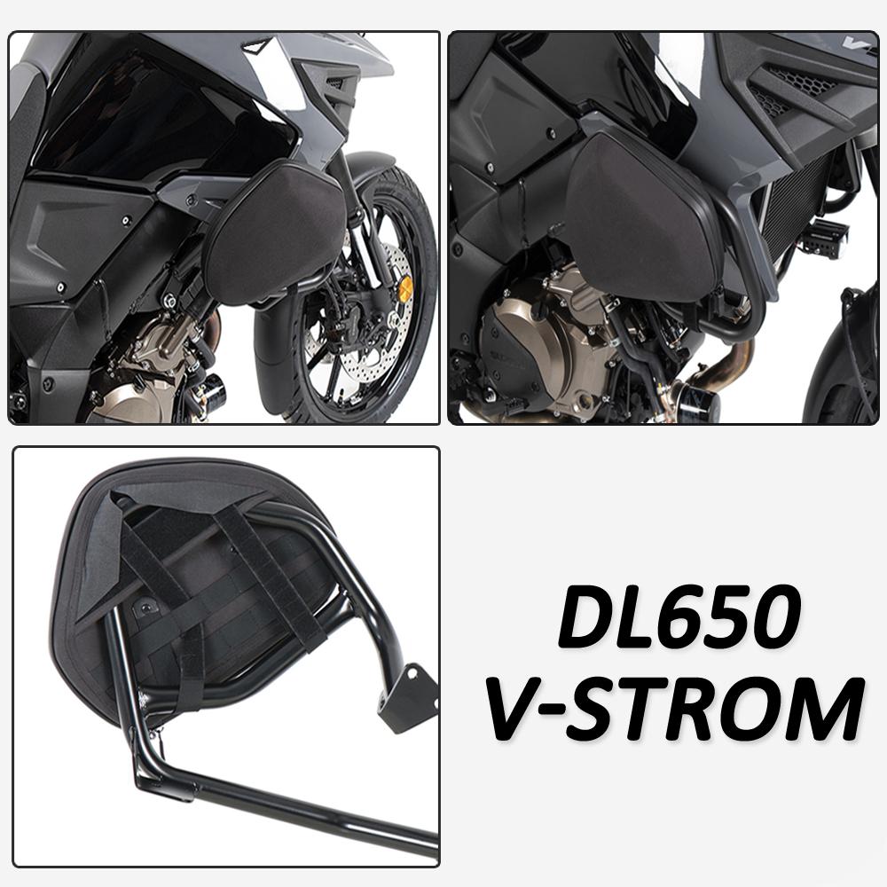 FOR SUZUKI DL650 V-STROM 650 L2/XT ABS V-Strom DL650 Motorcycle Frame Crash Bars Placement Waterproof Bag