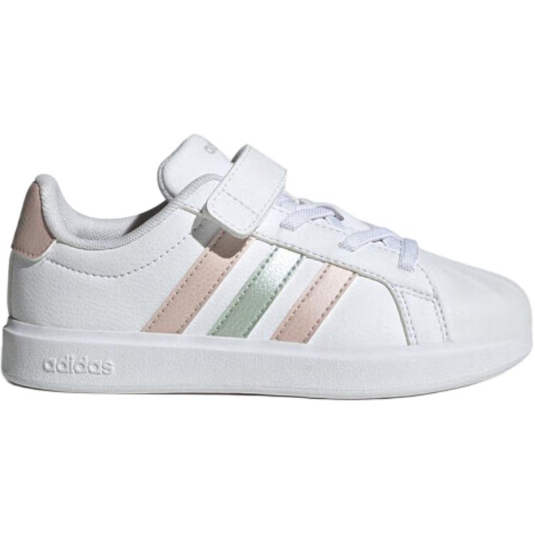 Adidas Street Talk El C Comfortable Fashion Low Top Skate Shoes Kids Sneakers White JQ6888