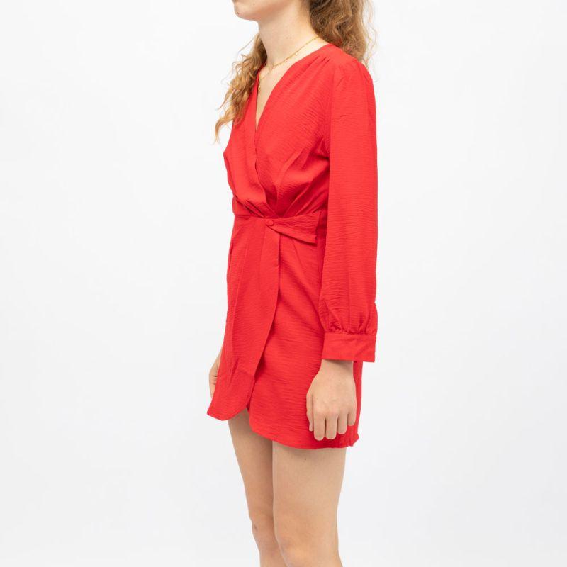 Robe courte effet croisé rachel Femme LA PETITE ETOILE