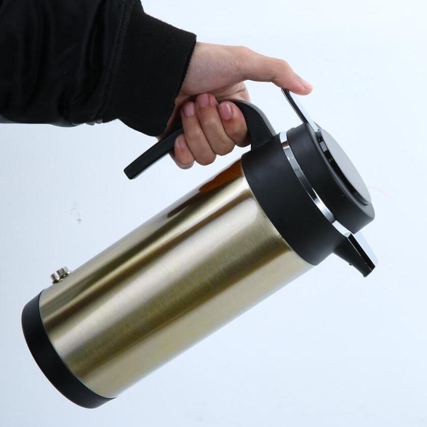 Large Capacity Car Electric Travel Thermos 12V/24V for Truck Drivers