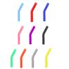 10Pcs/set Soft Silicone Straw Covers Metal Straws Tips Covers Fit for 8MM Wide Reusable Stainless Steel Straw Nozzles
