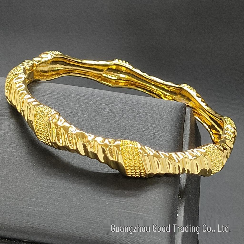 Bracelet de mariée Bollywood plaqué or 24 carats: Bijoux de mariée pour femmes