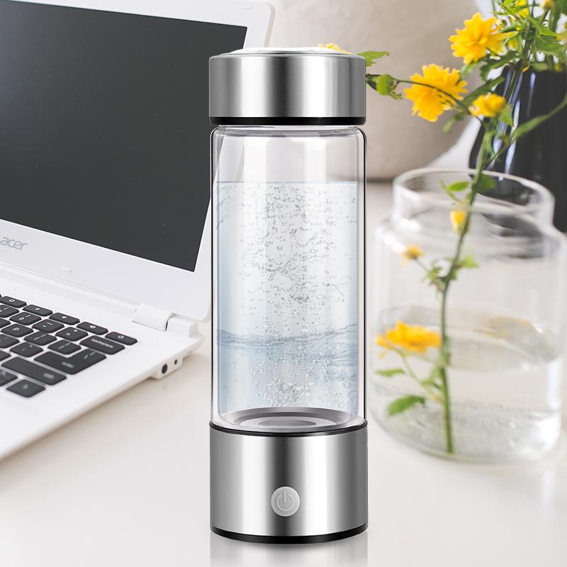 Health Rich Hydrogen Generator Water Bottle Outdoor Usb Charging Ionizer Cup