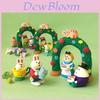Alice Garden Cat Resin Decorative Figurine With Creative Design For Home Decor