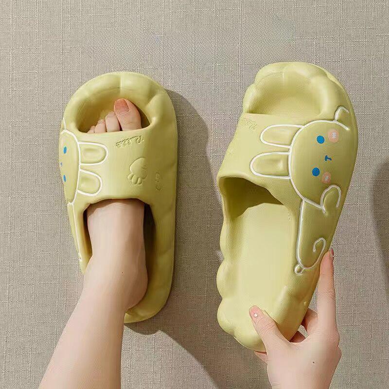 

Модные сандалии Junior Мультяшная обувь для женщин 2024 Животное Лето Аниме Домашние Женские тапочки Облако Домашние шлепанцы Для помещений Легкая обувь 39 41