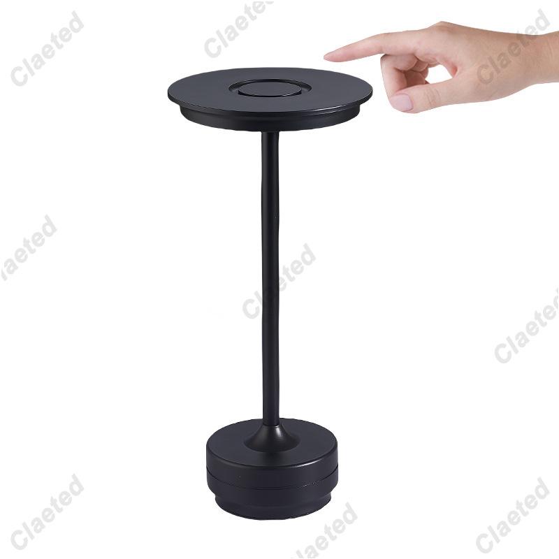 Simple Charging Table Lamp Restaurant Bar Desk Lamp Dimming Atmosphere Waterproof IP40 USB Charging Touch Switch Decoration Lamp