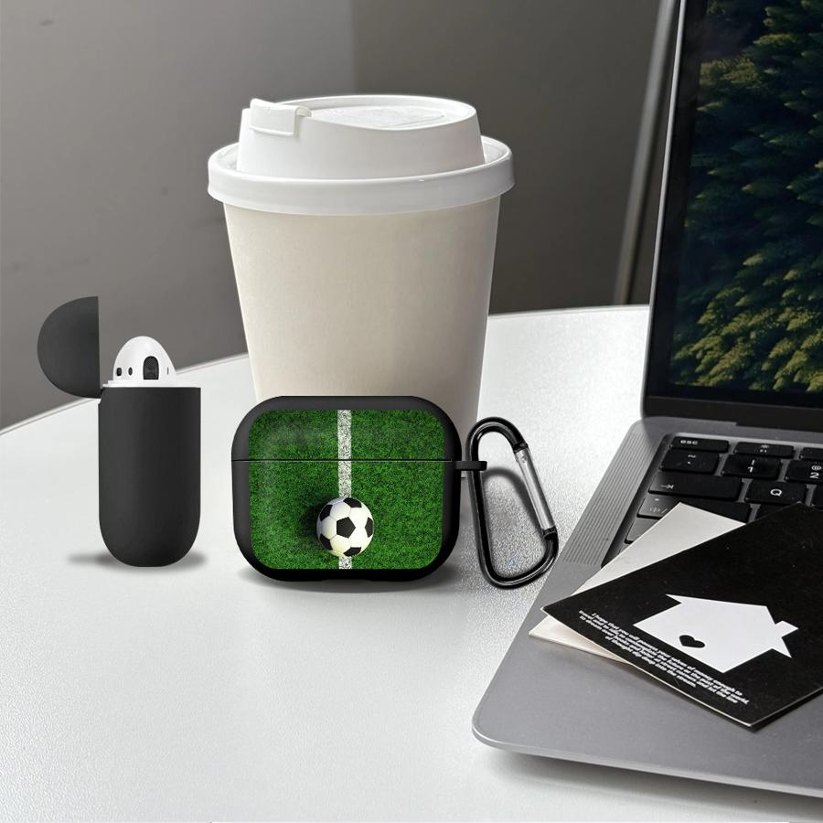 Football Field Pattern Earphone Cases Cover Case For Airpods Pro2 Pro3 3 Pro 2 1 4