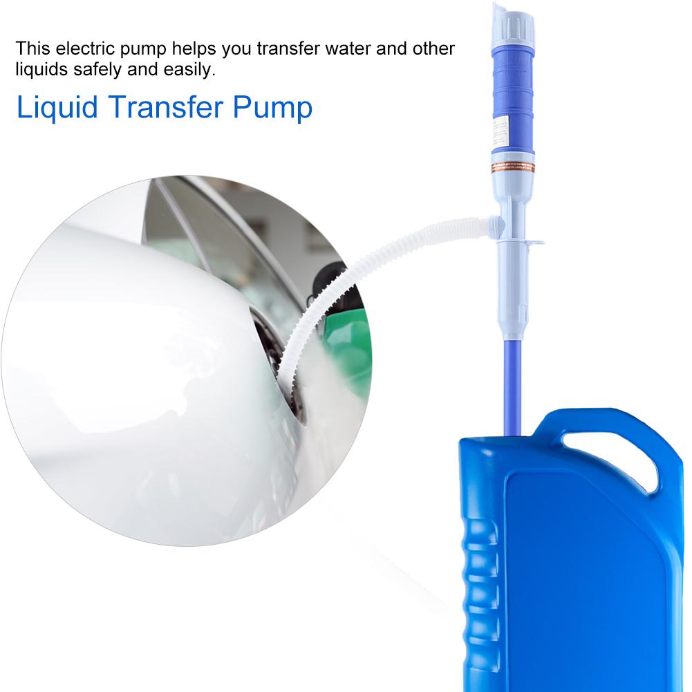 Electric Battery Operated Diesel Oil Liquids Transfer Pump Pipe Fish Tank Water Pump