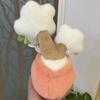 Plush Plant Decor With Emotive Tree Figurine For Home And Gift Use