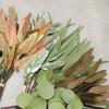 3D Printing Artificial Eucalyptus Leaf Green Leaves Fake Plants  Home Office Decor