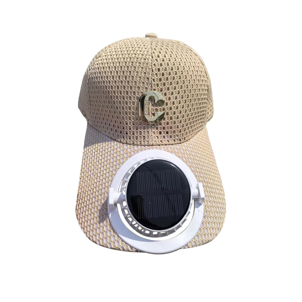 Solar Fan Hat USB Charging Solar Fan Sun Hat 3 Speed Sun Shade Duck Unisex Headwear For Outdoor Travel Camping Sports Cycling