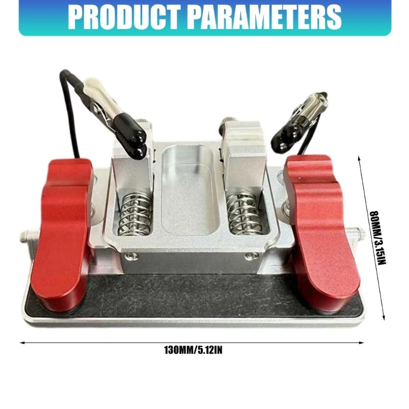 Welding Wire Fixing Fixture for LED Circuit Board Repair Heat Resistant Clamp with Alligator Clip Soldering Repair
