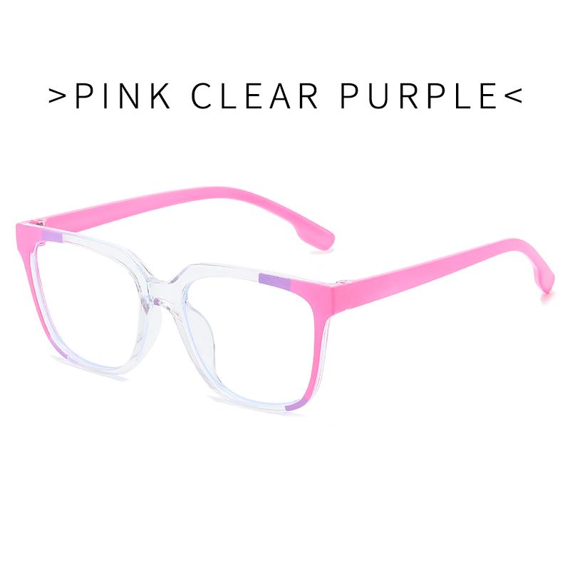 New Multi-Color Fashion Square Glasses Unisex Anti-Blue Light Eyewear