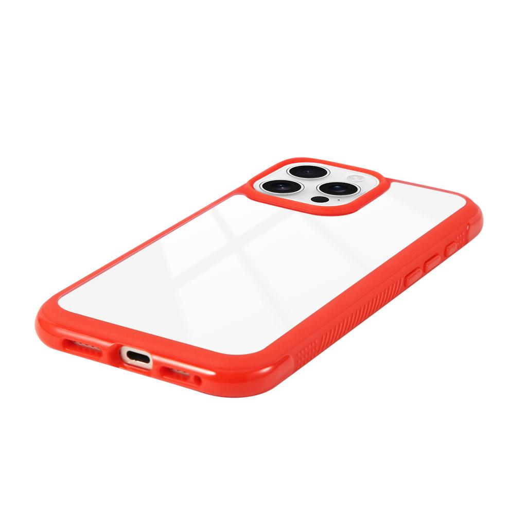 For iPhone 16 Pro Max Case TPU + PC Transparent Protective Phone Cover
