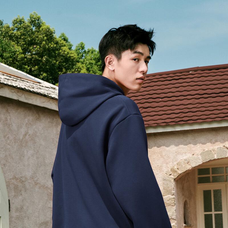 Mark Fairwhale Men's Loose Fit Hooded Sweatshirt