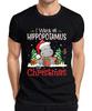 I Want A Hippopotamus For Christmas Lustig Nilpferd Santa Herren T-Shirt