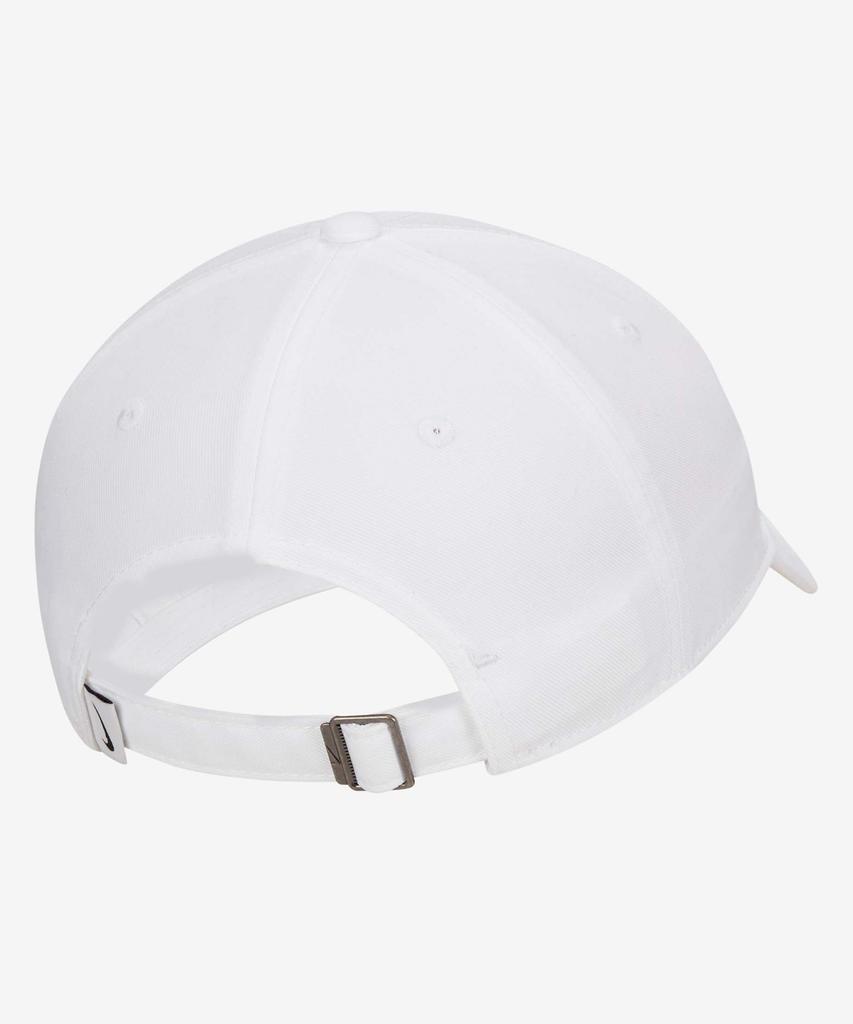 NIKE Club Unstructured Swoosh Cap - White:White / Fb5369-100