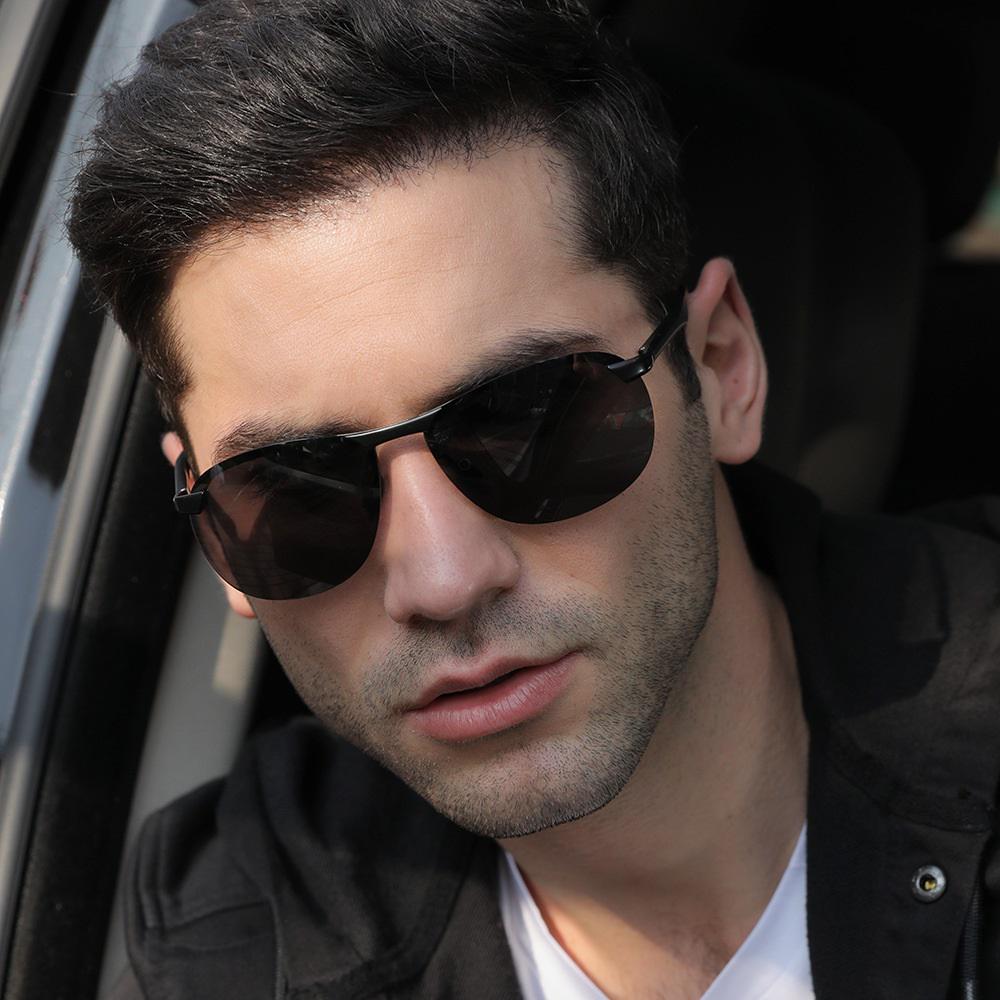 AORON Nachtsicht Polarisierte Sonnenbrille Männer Frauen Marke Design Sonnenbrille TR90 Bein Spiegel Objektiv Sonnenbrille