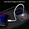 Dual USB Charger Socket Power Outlet 3.1A/4.8A/3.1A To 4.2A for Car Boats Marine RV Mobile