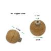 Wooden Handle for File Cutting Tool Craft DIY Hand Tools Screw-on Wooden File Handle for Shaving and Debarking Wood Carving