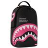 New SPRAYGROUND Shark Mouth PVC Backpacks Men Black/Pink W1035718