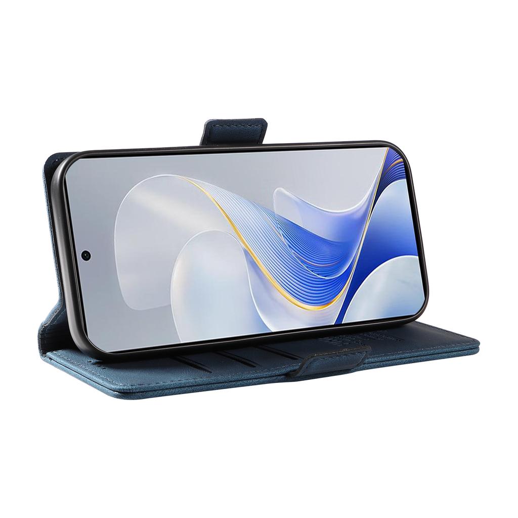 Do vivo S19 5G/V40 5G Skórzane Etui na Telefon Boczne Magnetyczne Zapięcia