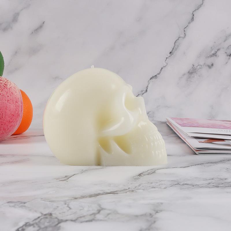Creative Aromatherapy Ghost Festival Skull Easter Candle Scary Funny Halloween Prank Fragrance Gift Christmas