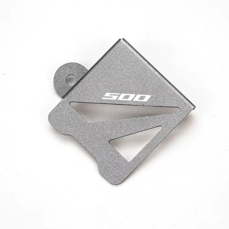 For Honda CB500F CB500X CL500 CBR500R 400X 400F Motorcycle Rear Brake Pump Fluid Tank Oil Cup Reservoir Guard Cover Protector