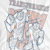 Transformers Womens/Ladies Generations Optimus Prime & Bumblebee Collegiate T-Shirt