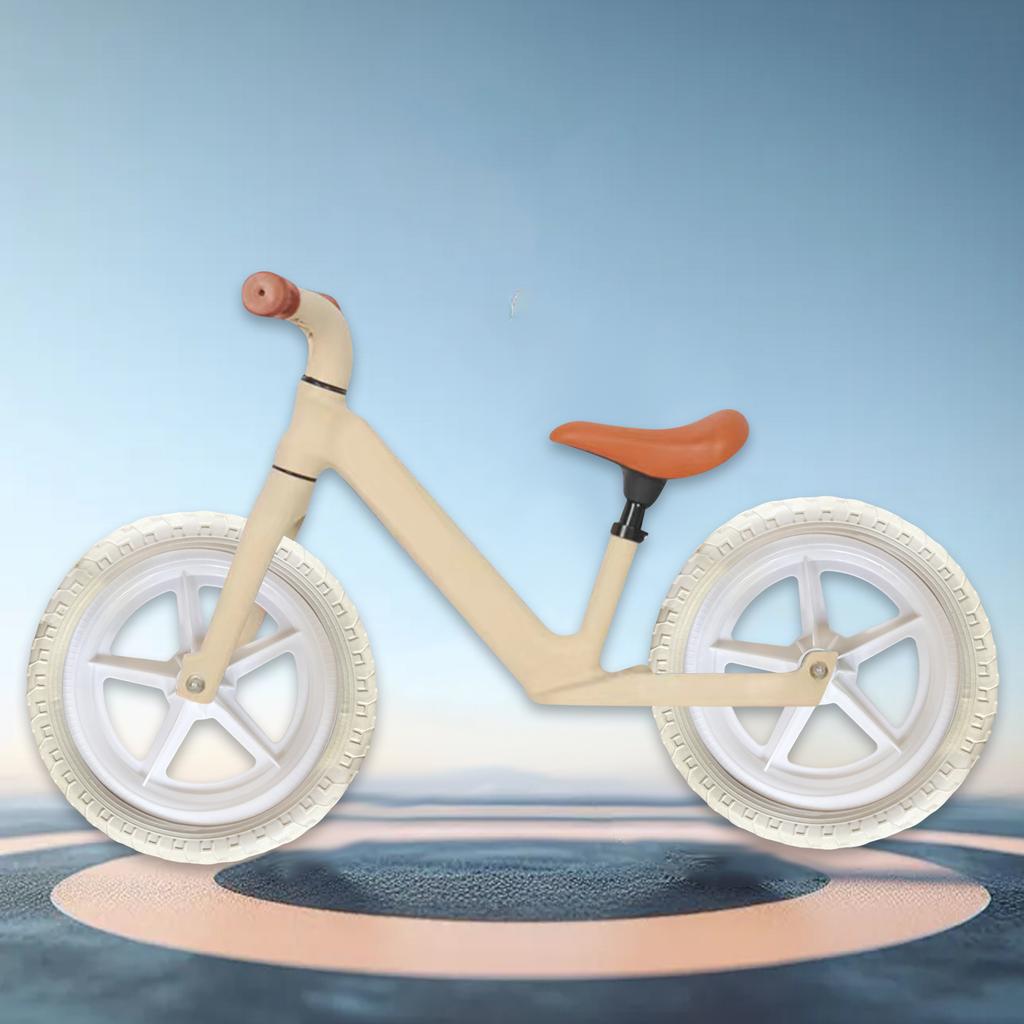 2Pcs Bike Replacement Wheel Kids Balance Bikes Wheels Airless Tire Low Noise Strong Grip Accessories Requiring for Balance Bikes