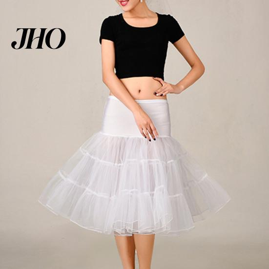 Ballkleid Unterrock Braut Unifarben Mehrschichtig Durchsichtiges Netz Großer Saum Cosplay Vintage Hohe Taille Hochzeits-Krinoline für Party