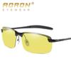 aoron Hliníkový hořčíkový rám Noční vidění Fotochromatické polarizované sluneční brýle Venkovní doplňky Antireflexní Řidičské Rybářské Sportovní brýle