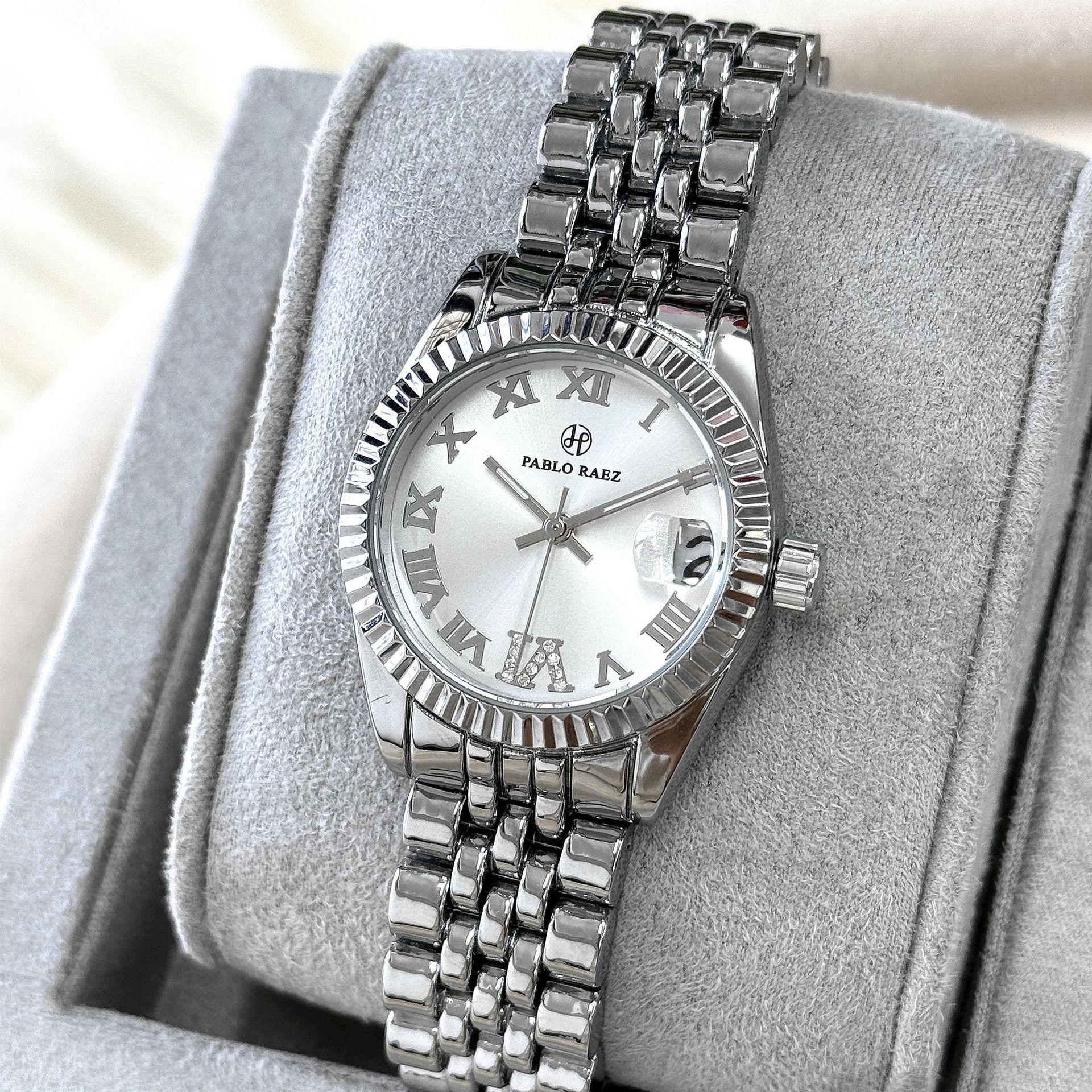 Элегантные женские наручные часы Pablo Raez с календарем - Стильные, Универсальные и Долговечные.