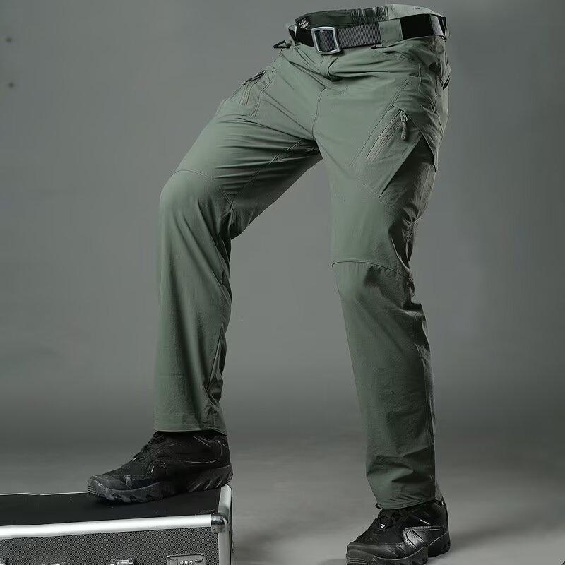 Pantaloni Tattici Leggeri Outdoor ad Asciugatura Rapida – Traspiranti, Impermeabili, Antivento Multi-Tasche