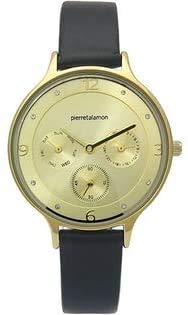 

Pierre Talamon PT-1500L-3 Quartz Unisex Watch, Gold