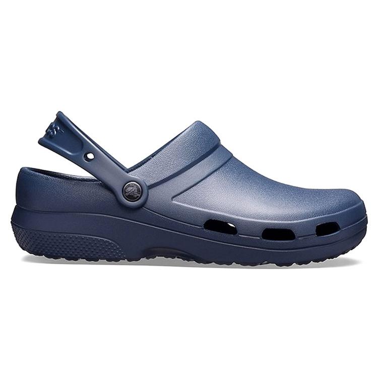 Crocs 2 Flat Deep Blue Sandals 205619-410