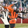 Goalkeeper Gloves Strong Grip for Soccer Goalie Goalkeeper Gloves with Size 5/6/7 Football Gloves for Kids Youth and Adult