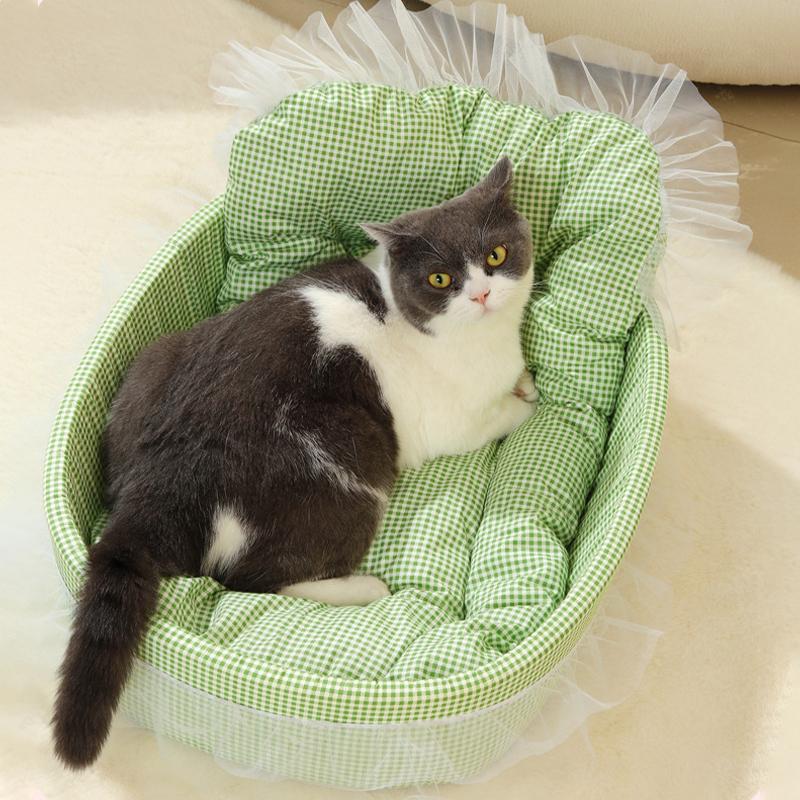 Cat'S Nest Four Seasons Universal Non Stick Hairy Mat For Spring, Summer, Autumn, Winter, Small Dog House Small Nest Cat'S Nest