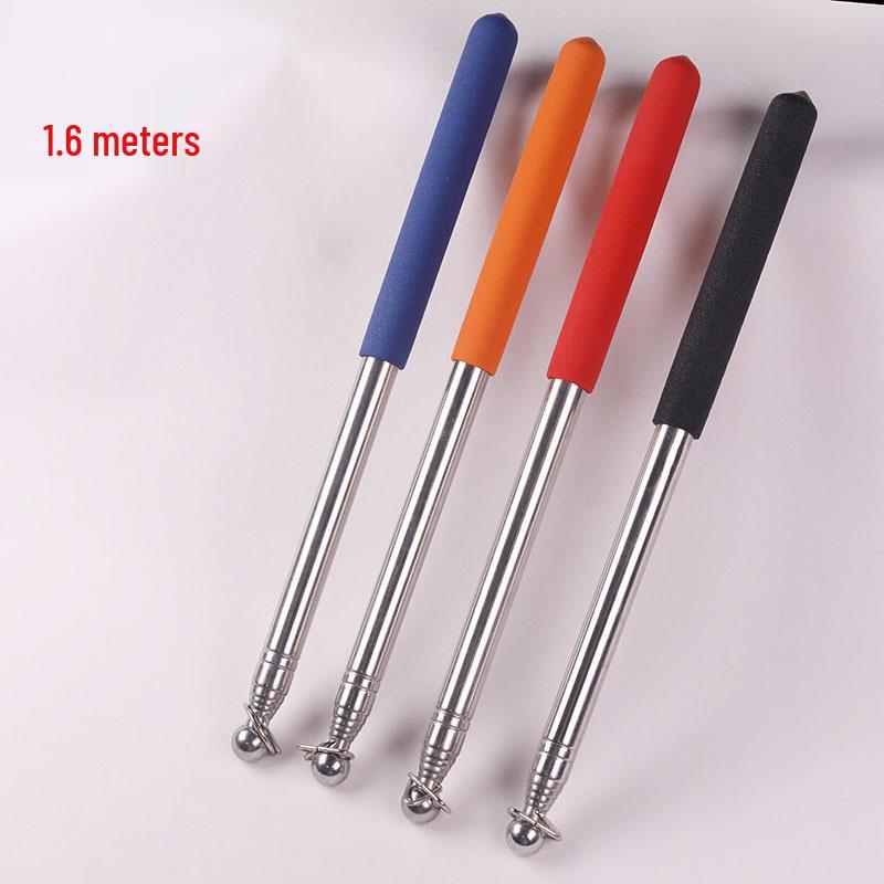 Stainless Steel Telescopic Flagpole & Teaching Stick Whip