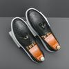 Loafers Mens Dress Shoes Luxury Brand Flat Shoes Business Office Casual Shoes Men Lightweight Leather Driving Loafer Moccasins
