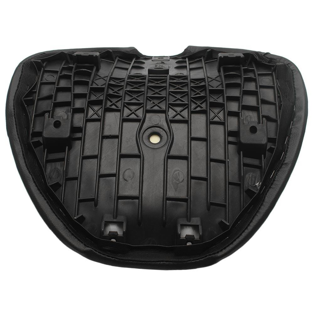 Motorcycle Accessories Black Red Front Driver Solo Seat Vintage Thicken Seat Cover Cushion For Triumph Bonneville Bobber 2017-up